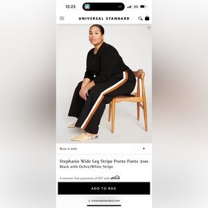 BWT universal standard slacks